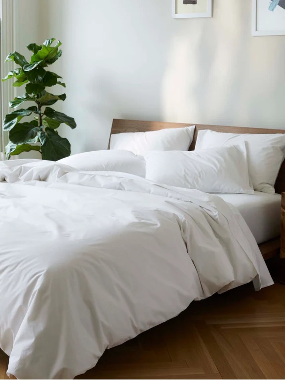 Brooklinen Classic Percale Duvet Cover Queen Full